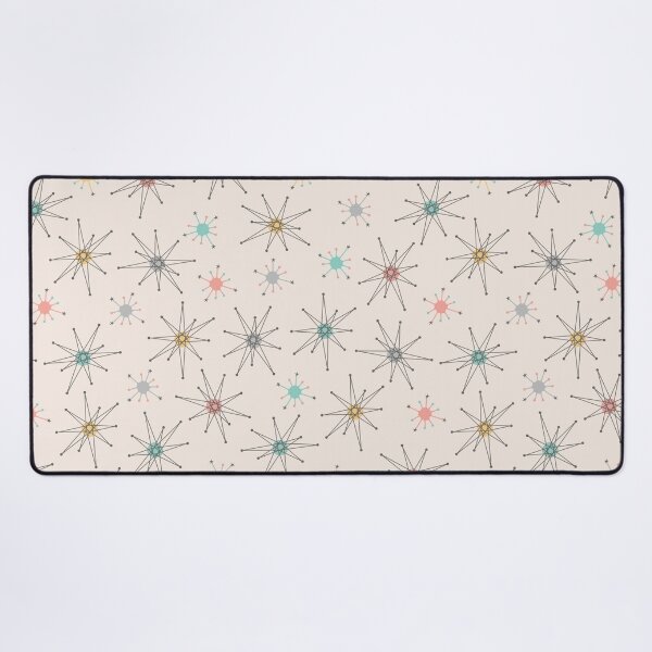 Item preview, Vintage Retro1950s Mid Century Modern Colorful Atomic Starburst designed and sold by RetroMaggie.
