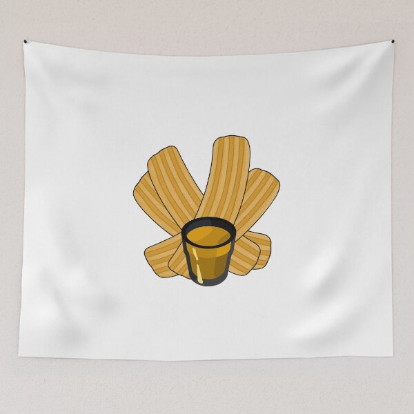 Item preview, Mexican Churro Snacks With Chocolate Dip designed and sold by Sartoris Art.