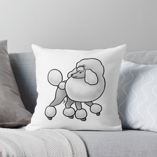 Item preview, Dog - Miniature Poodle - Continental White designed and sold by Jennifer Stolzer.