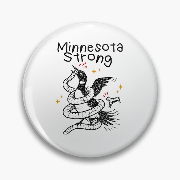 Item preview, Minnesota Strong - Subtle Anti Ice Bird Loon Minneapolis Protest designed and sold by RandyHaskins.