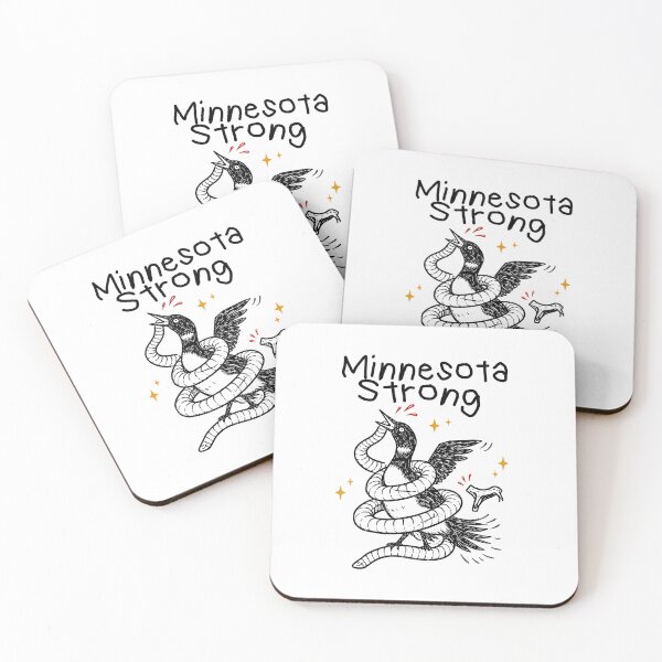Item preview, Minnesota Strong - Subtle Anti Ice Bird Loon Minneapolis Protest designed and sold by RandyHaskins.