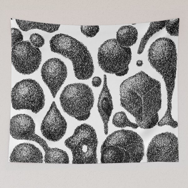 Item preview, Fuzzy Blobs designed and sold by palmprints.