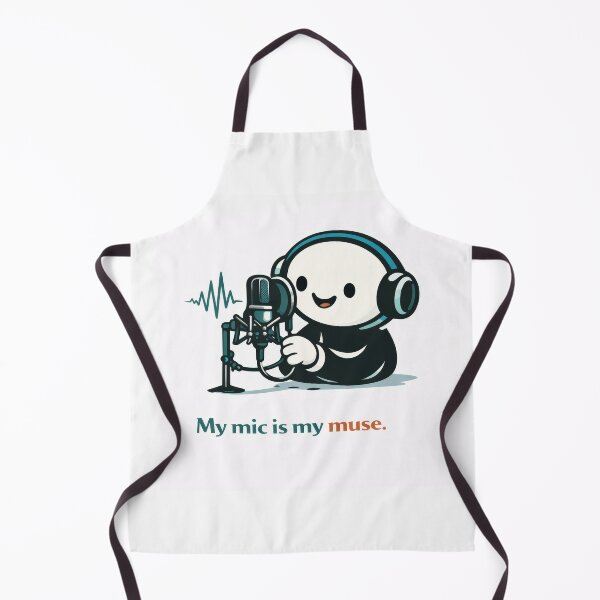 Item preview, My Mic Is My Muse designed and sold by ChaosInNumbers.