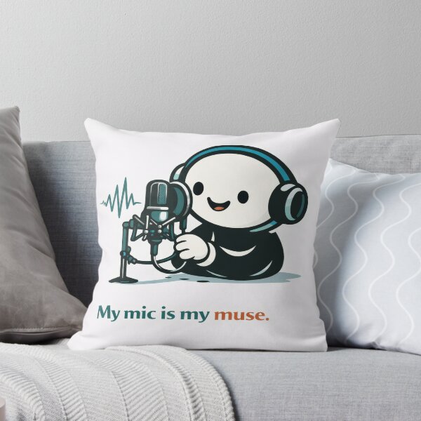 Item preview, My Mic Is My Muse designed and sold by ChaosInNumbers.