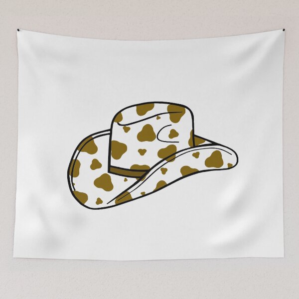 Item preview, Brown Cow Spots Western Cowboy Hat designed and sold by Sartoris Art.