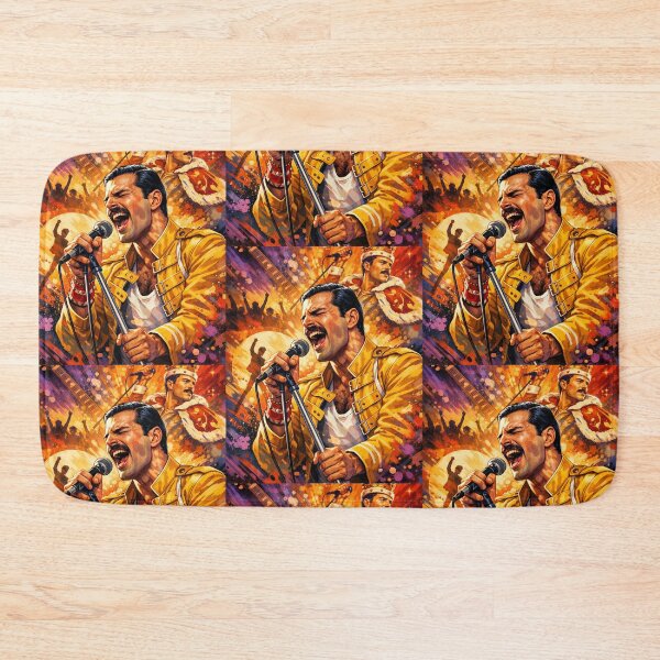 Item preview, Freddie Mercury Iconic Portrait – Legendary Rock Voice, Timeless Style, Bold Artistic Tribute Design designed and sold by SHOCAMPOS DESIGNS .