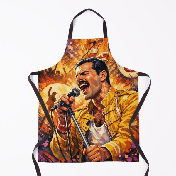 Item preview, Freddie Mercury Iconic Portrait – Legendary Rock Voice, Timeless Style, Bold Artistic Tribute Design designed and sold by SHOCAMPOS DESIGNS .