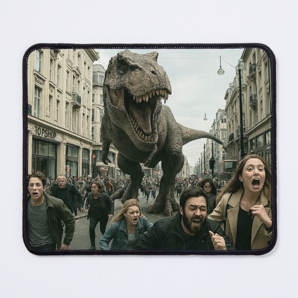 Item preview, T Rex runs riot designed and sold by smugdesigns.