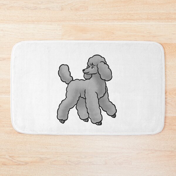 Item preview, Dog - Miniature Poodle - Lamb Gray designed and sold by Jennifer Stolzer.