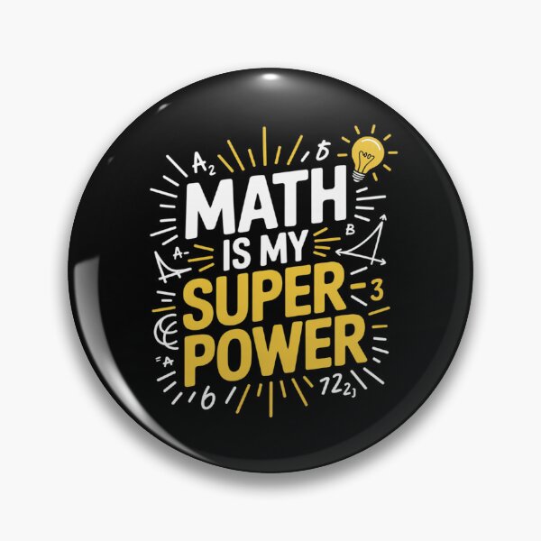 Item preview, Math Is My Superpower Algebra Lover STEAM  designed and sold by DigitaldeligArt.