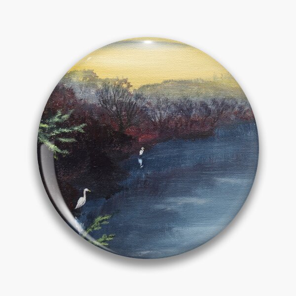 Item preview, Egrets in Wetlands designed and sold by BreezyZen.