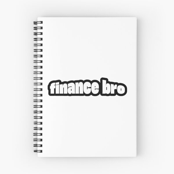 Item preview, Finance Bro designed and sold by Studio Sonder.