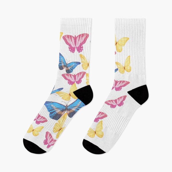 Item preview, Colorful Butterfly Pattern – Pastel Aesthetic Spring Butterflies Design designed and sold by NilofaDesigns.