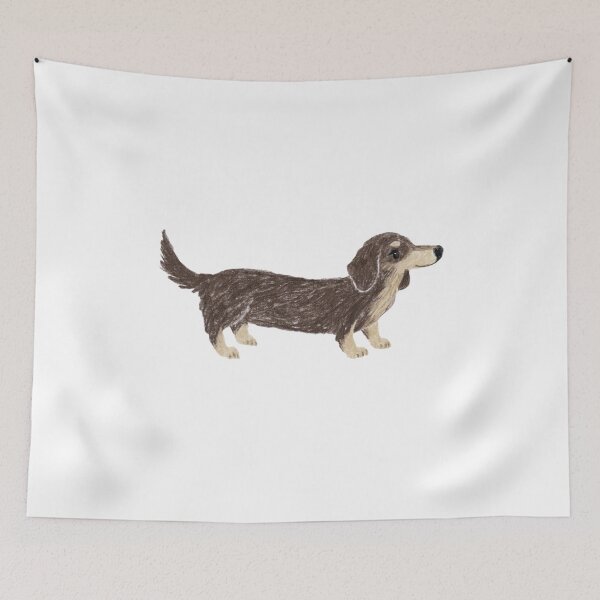 Item preview, a cute dachshund designed and sold by MYOMYO.