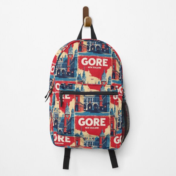 Item preview, Gore New Zealand Retro Vintage Travel Design designed and sold by TravelersGems.