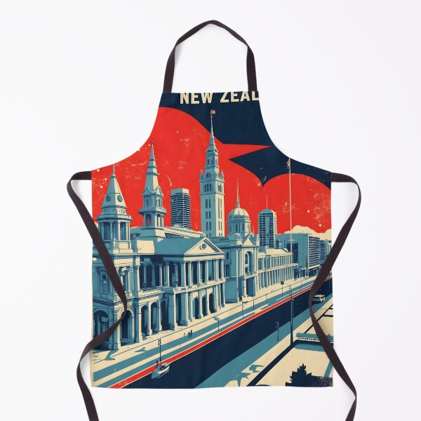Item preview, Hamilton New Zealand Retro Vintage Travel Design designed and sold by TravelersGems.