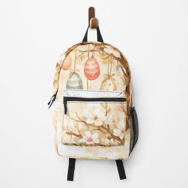 Item preview, Whimsical Easter Eggs on Blooming Tree Watercolor Design designed and sold by FunFitLife Studio.