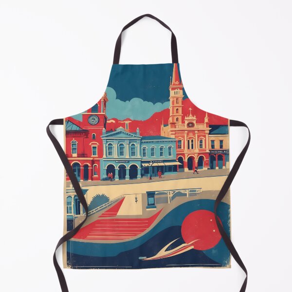 Item preview, Hastings New Zealand Retro Vintage Travel Design designed and sold by TravelersGems.