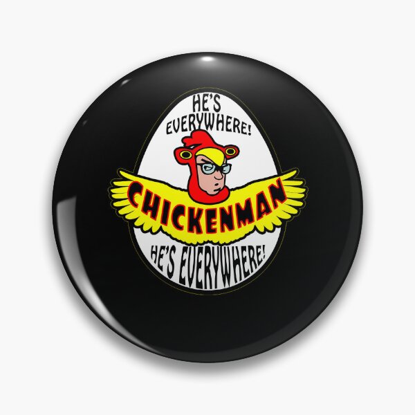 Item preview, Chicken Man He's Everywhere Logo designed and sold by layersbydiksha.