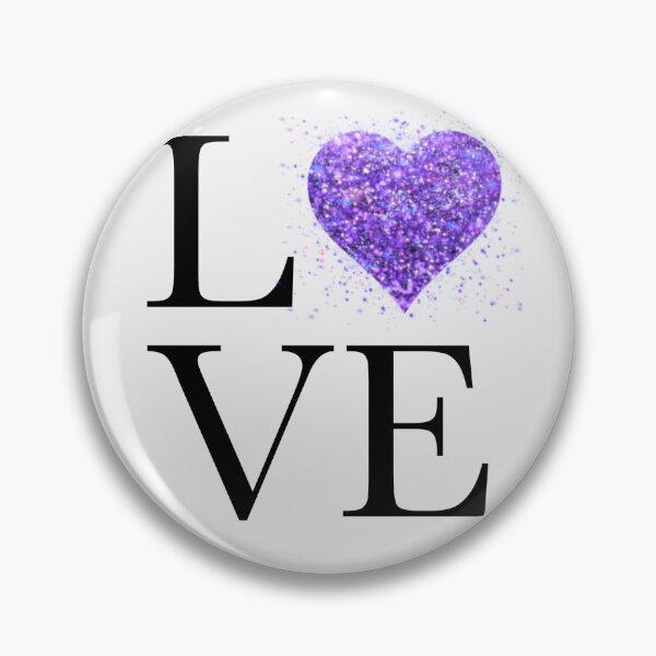 Item preview, Purple sparkling glittery heart | Love | retro  designed and sold by hollycooper.