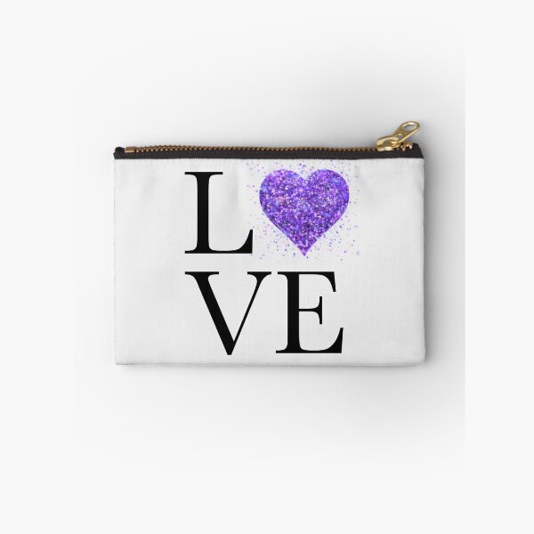 Item preview, Purple sparkling glittery heart | Love | retro  designed and sold by hollycooper.