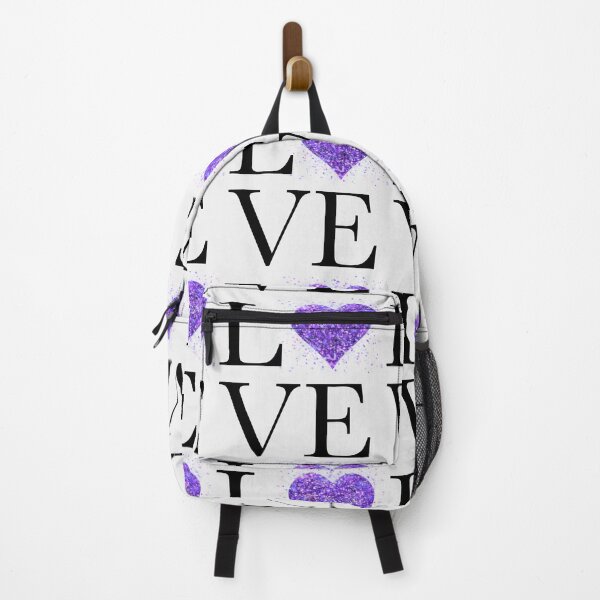 Item preview, Purple sparkling glittery heart | Love | retro designed and sold by hollycooper.