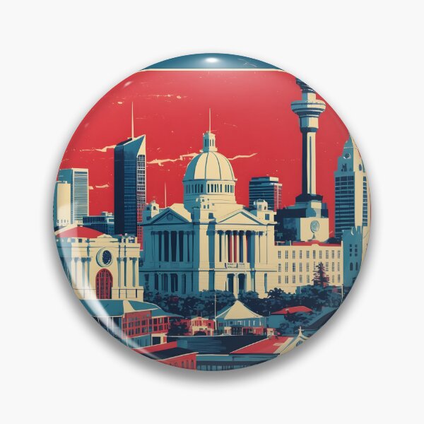 Item preview, Levin New Zealand Retro Vintage Travel Design designed and sold by TravelersGems.
