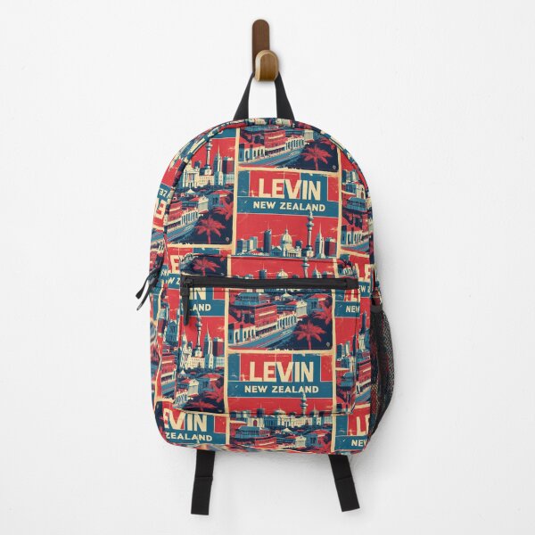 Item preview, Levin New Zealand Retro Vintage Travel Design designed and sold by TravelersGems.