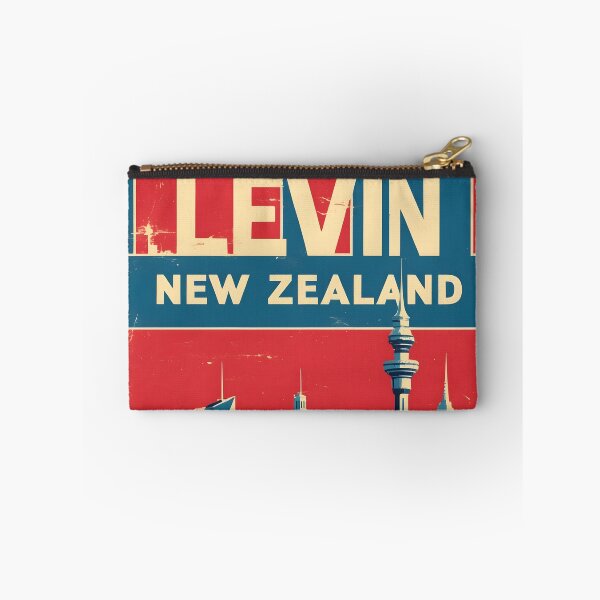 Item preview, Levin New Zealand Retro Vintage Travel Design designed and sold by TravelersGems.