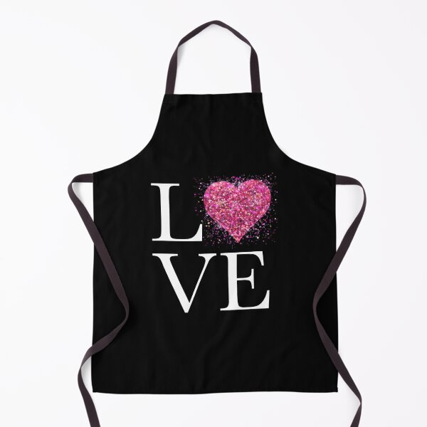 Item preview, Pink sparkling glittery heart | Love | retro designed and sold by hollycooper.