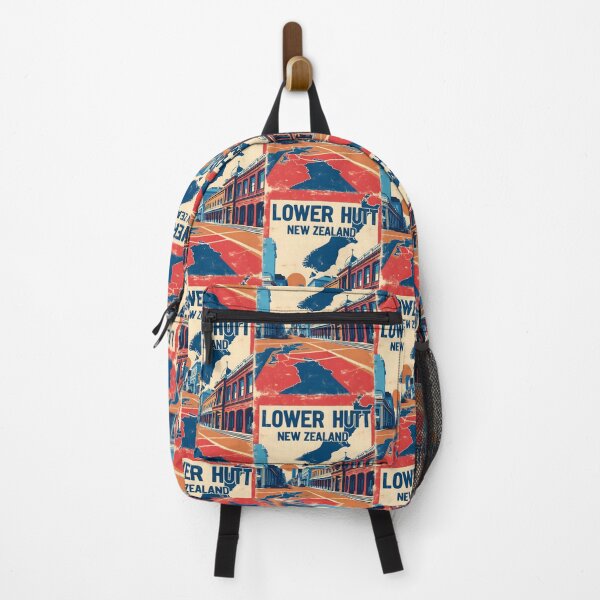 Item preview, Lower Hutt New Zealand Retro Vintage Travel Design designed and sold by TravelersGems.
