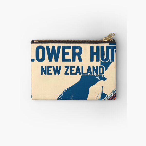 Item preview, Lower Hutt New Zealand Retro Vintage Travel Design designed and sold by TravelersGems.