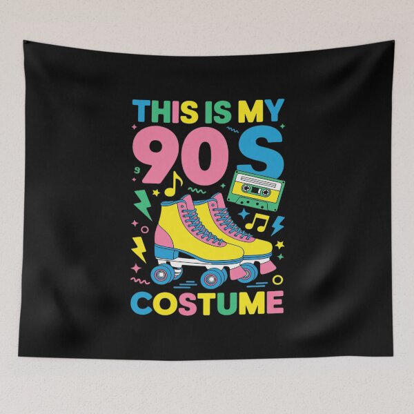 Item preview, 90s Costume 1990s Theme Party Nineties Styles Fashion Outfit designed and sold by MarkLeedsArt.