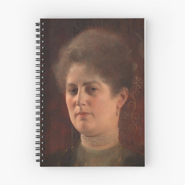 Item preview, Bildnis Einer Unbekannten Frau Frau Heymann by Gustav Klimt: Vintage Portrait Poster designed and sold by artofuniverse.