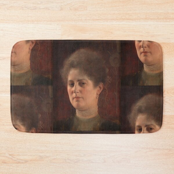 Item preview, Bildnis Einer Unbekannten Frau Frau Heymann by Gustav Klimt: Vintage Portrait Poster designed and sold by artofuniverse.