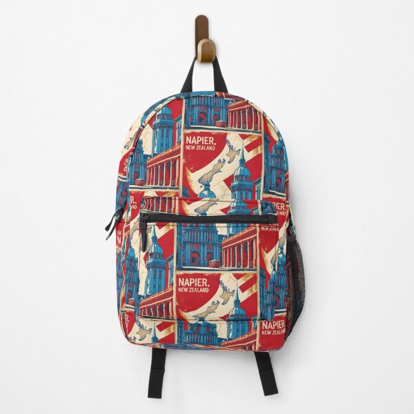 Item preview, Napier New Zealand Retro Vintage Travel Design designed and sold by TravelersGems.