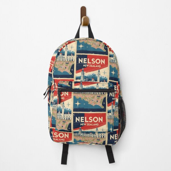 Item preview, Nelson New Zealand Retro Vintage Travel Design designed and sold by TravelersGems.