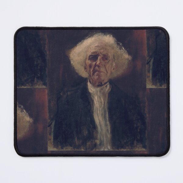 Item preview, Blind Man by Gustav Klimt: Moody Vienna Secession Portrait Poster designed and sold by artofuniverse.
