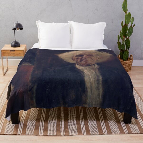 Item preview, Blind Man by Gustav Klimt: Moody Vienna Secession Portrait Poster designed and sold by artofuniverse.