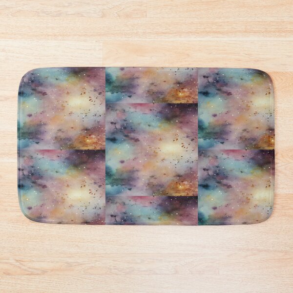 Item preview, Colorful cosmic pink and blue galaxy artwork  designed and sold by NivyasArtistry.