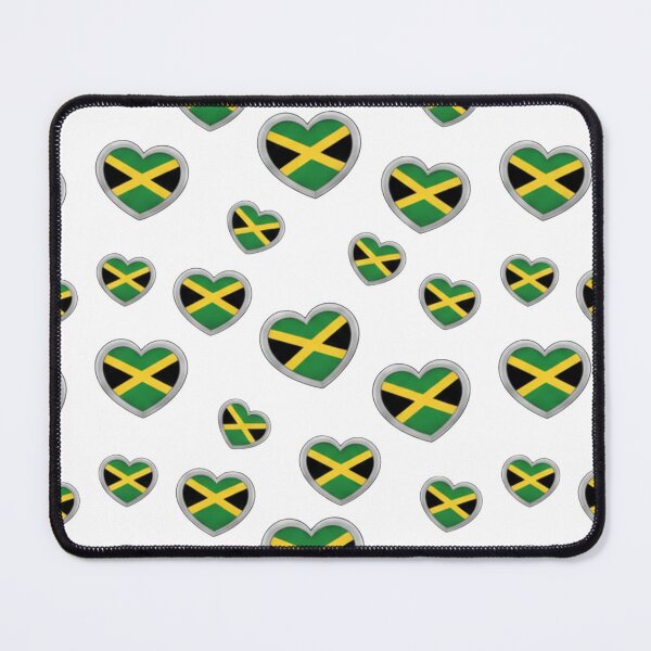 Item preview, Jamaican Flag Heart designed and sold by Talented Bum.