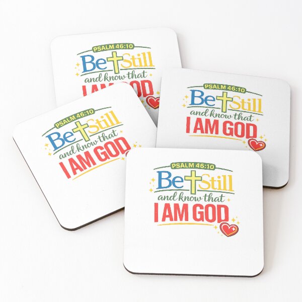 Item preview, Psalm 46:10 – “Be still, and know that I am God.” designed and sold by BibleGears.
