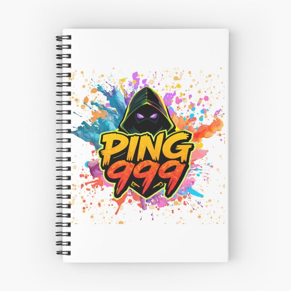 Item preview, PING 999 Paint Splash Logo – Gamer Streetwear Art designed and sold by PING_999.
