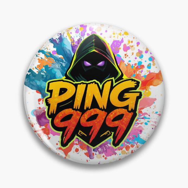 Item preview, PING 999 Paint Splash Logo – Gamer Streetwear Art designed and sold by PING_999.