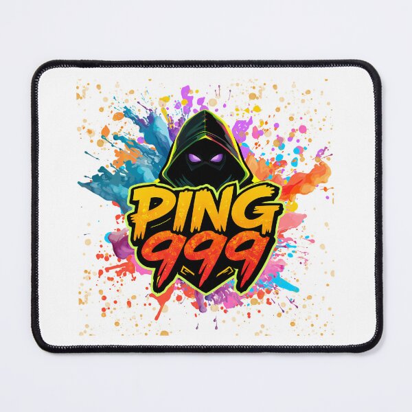 Item preview, PING 999 Paint Splash Logo – Gamer Streetwear Art designed and sold by PING_999.