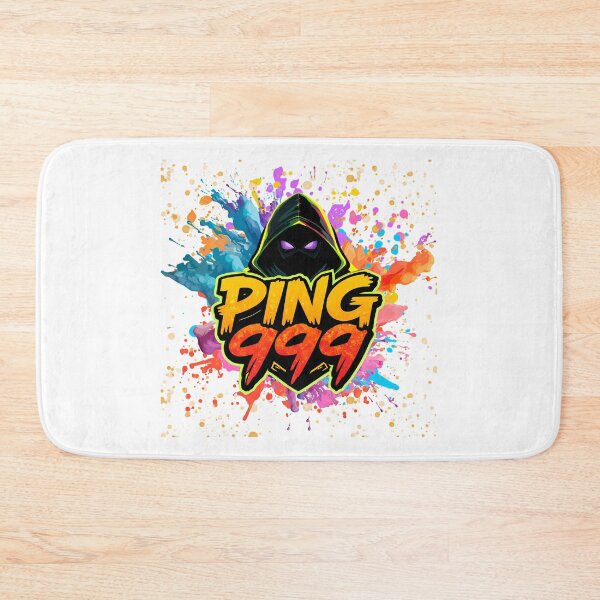 Item preview, PING 999 Paint Splash Logo – Gamer Streetwear Art designed and sold by PING_999.