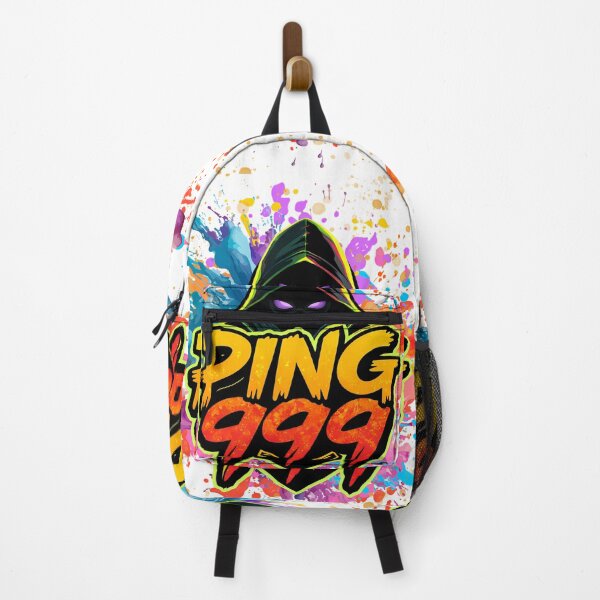 Item preview, PING 999 Paint Splash Logo – Gamer Streetwear Art designed and sold by PING_999.