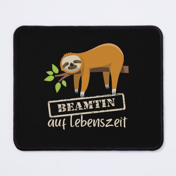 Item preview, Civil servant with tenure - sloth resting and chilling designed and sold by Halfstone.