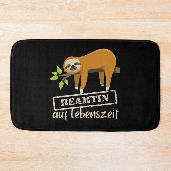 Item preview, Civil servant with tenure - sloth resting and chilling designed and sold by Halfstone.
