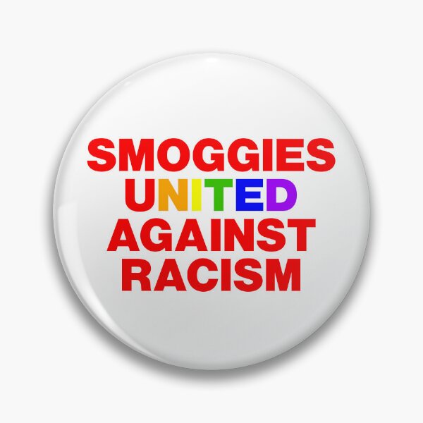 Item preview, Smoggies United Against Racism Rainbow designed and sold by Logo-A-GoGo.